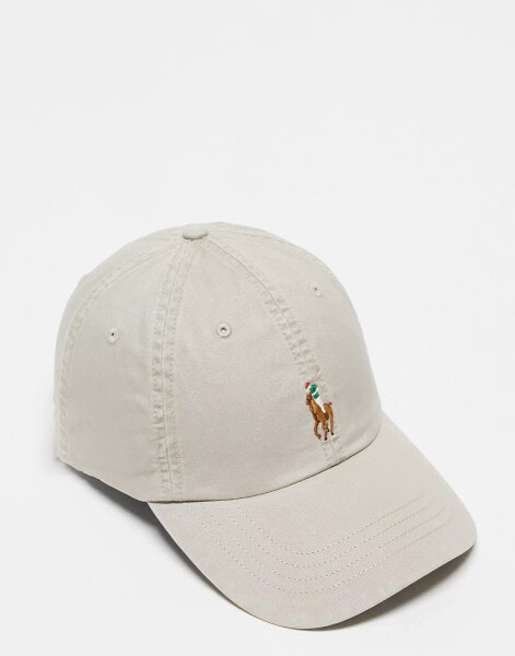 Polo Ralph Lauren cap in cream with small logo