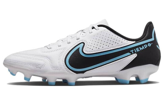 Белые футбольные бутсы Nike Tiempo Legend 9 Club MG для мужчин