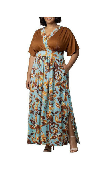 Plus Size Naomi Long Maxi Dress