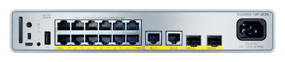 Cisco Catalyst 9000 Compact Switch 12-Port PoE - Switch - Amount of ports: