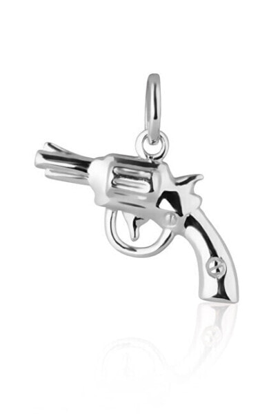 Modern silver pendant Revolver SVLP0615XH20000