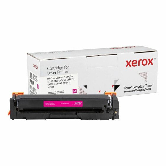 Совместимый тонер Xerox CF543X/CRG-054HM Розовый