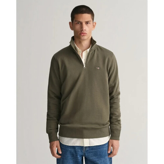 GANT 2008005 Reg Shield Half Zip Sweater