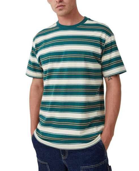 Men's Loose Fit Stripe T-shirt