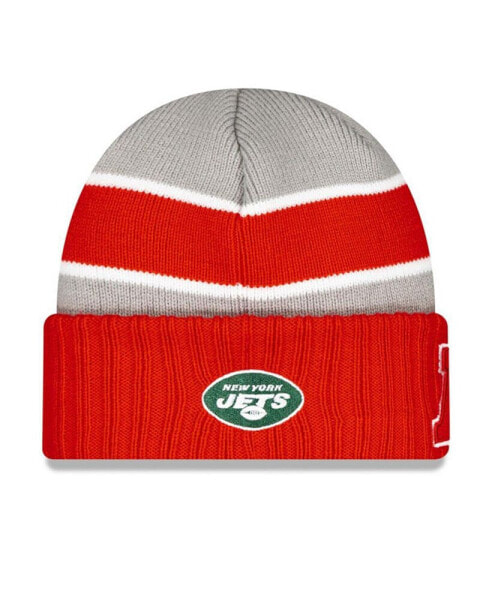 Men's Gray New York Jets 2024 NFL Pro Bowl Cuffed Knit Hat