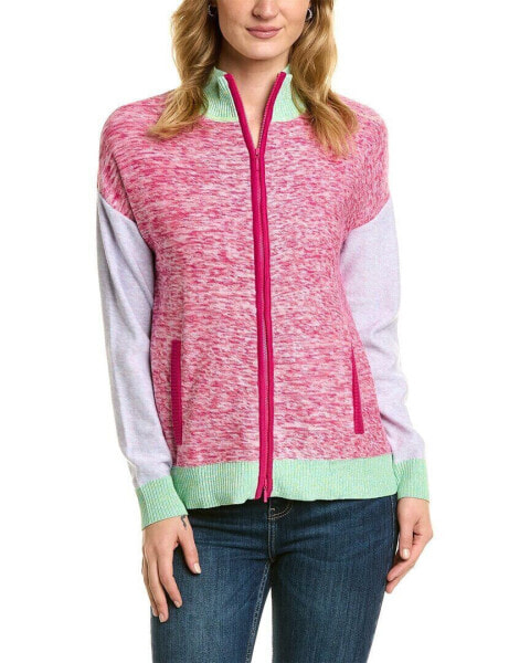 Edinburgh Knitwear Marled Zip Jacket Women's