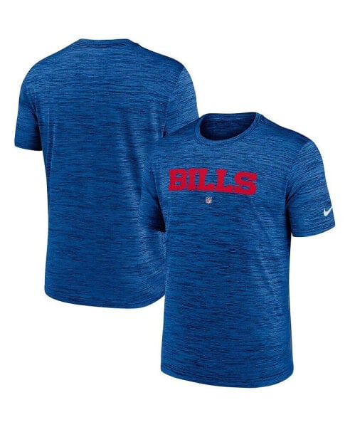 Men's Royal Buffalo Bills Velocity Performance T-shirt