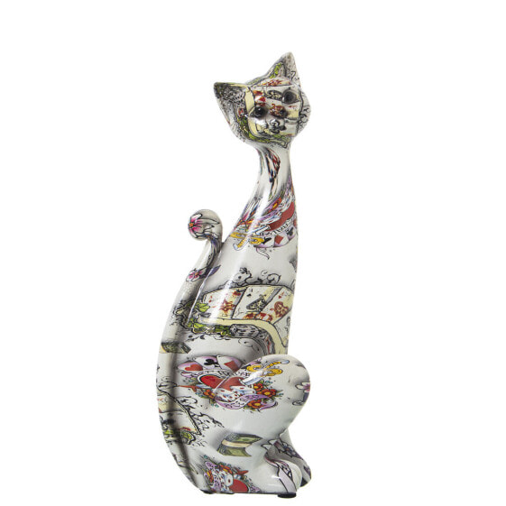 Decorative Figure Alexandra House Living Acrylic Plastic Melamin Cat