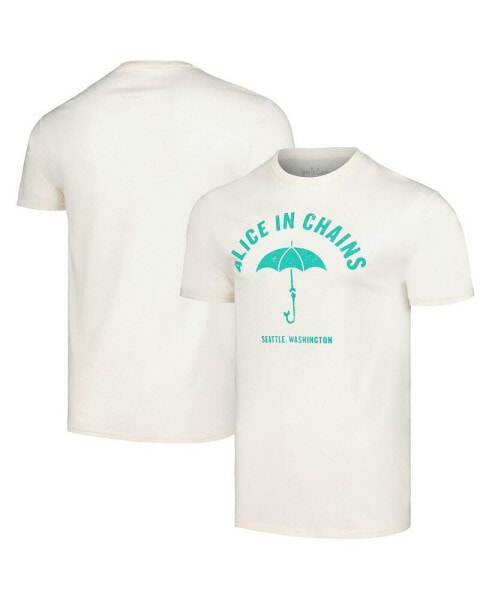 Men's Cream Alice in Chains Umbrella T-shirt
