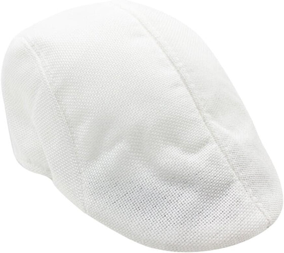 Tinksky Peaked caps linen flat cap golfer hat for men and women