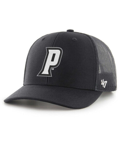 Men's Black Providence Friars Trucker Adjustable Hat