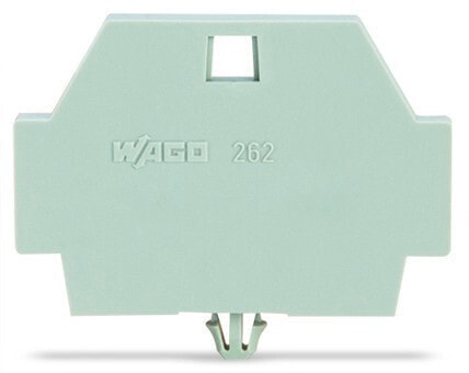 WAGO Abschlußplatte grau b 3mm 262-371