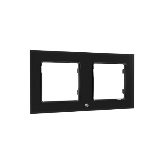 Shelly · Accessories·"Wall Frame 2"· Wandtaster Rahmen 2-fach· Schwarz