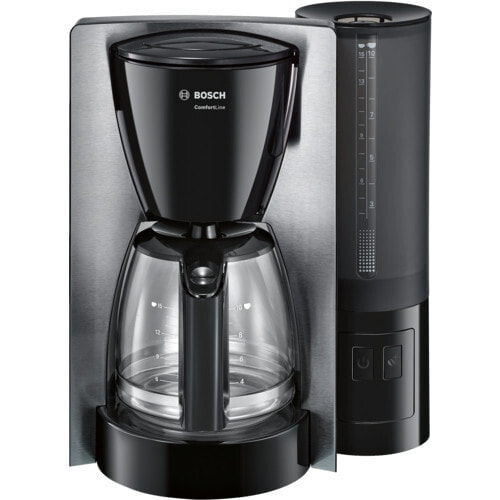 Bosch TKA6A643 - Drip coffee maker - Ground coffee - 1200 W - Black - Stainless steel