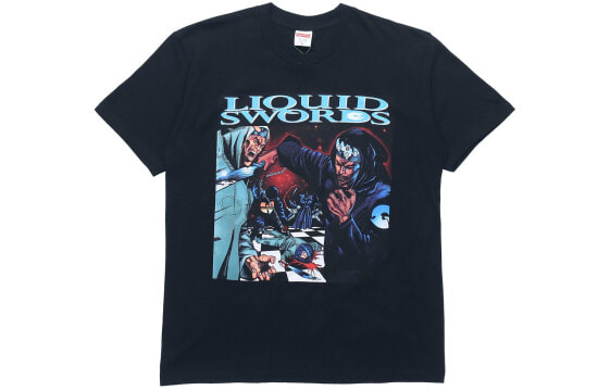 Футболка Supreme FW18 Week5 Liquid Swords Tee T SUP-FW18-6479