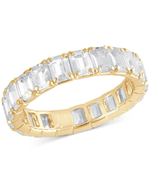 Certified Lab Grown Diamond Emerald-Cut Eternity Band (4 ct. t.w.) in 14k Gold