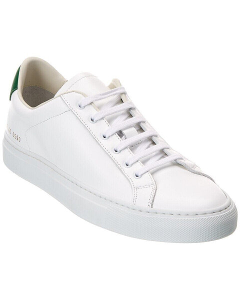 Common Projects Retro Low Leather Sneaker Men's White 40
