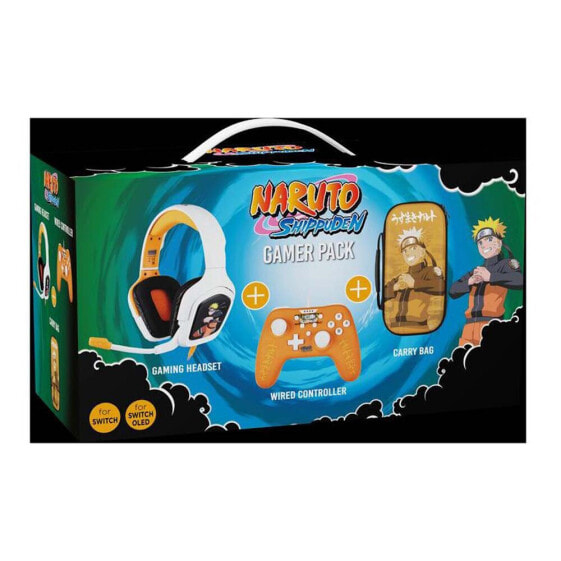 KONIX Naruto Shippuden Gamer Pack Switch Accessories Pack