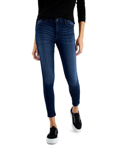 Juniors' Mid Rise Skinny Ankle Jeans