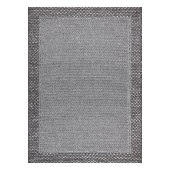 Teppich Sisal Boho 46201575 Rahmen Grau