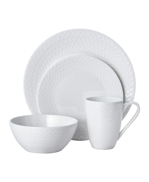 Jenna 16 Piece Dinnerware Set, Service for 4