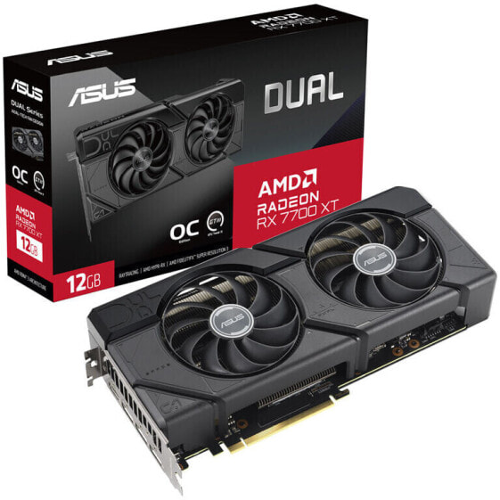 ASUS Radeon RX 7700 XT Dual O12G, 12288 MB GDDR6