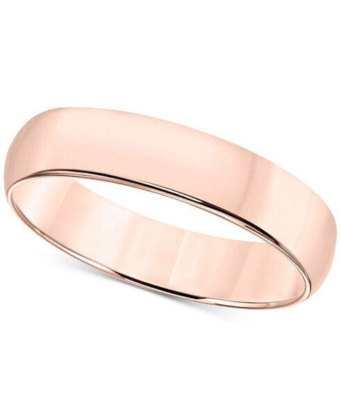 Кольцо Macy's 14k Gold 4mm Wedding Band