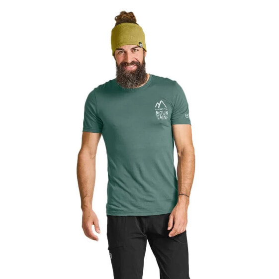 ORTOVOX 120 Cool Tec Mountain Duo short sleeve T-shirt