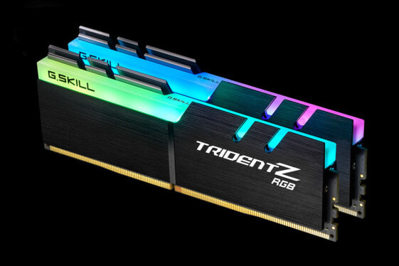 Оперативная память G.Skill Trident Z RGB F4-3200C16D-16GTZRX - 16 GB - 2 x 8 GB - DDR4 - 3200 MHz - 288-pin DIMM - Черный