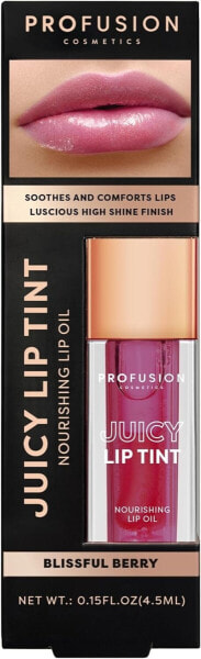 Feuchtigkeitsspendende Lippentönung - Profusion Juicy Lip Tint Nourishing Lip Oil Blissfull Berry