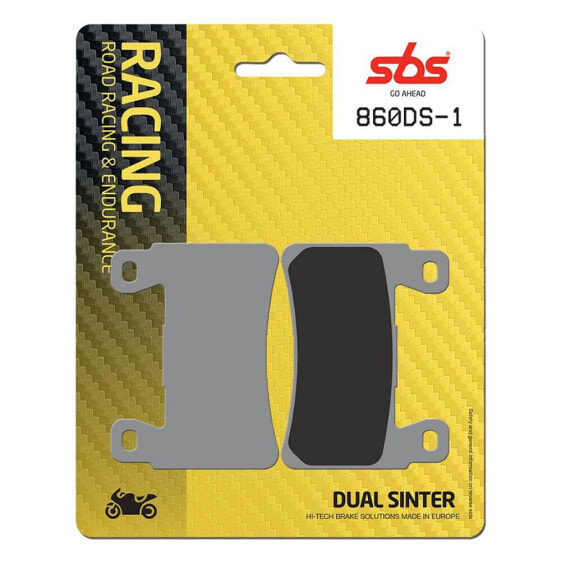 SBS Dual Dynamic Racing Concept 860DS-1 Sintered Brake Pads