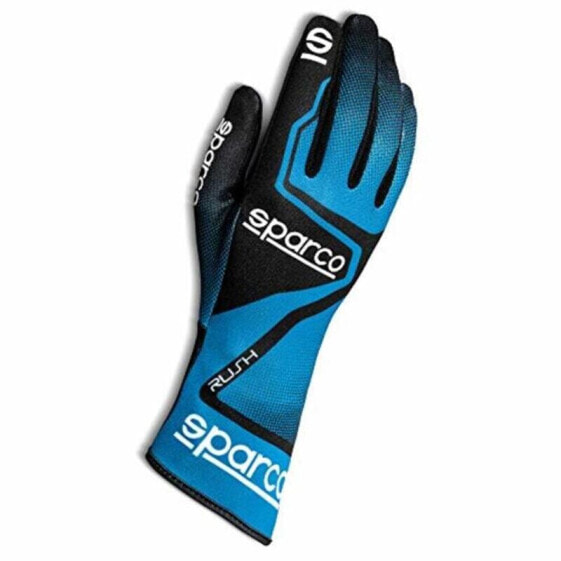 Перчатки для мотоциклистов Sparco RUSH 2020 Размер 9 Светло Синий