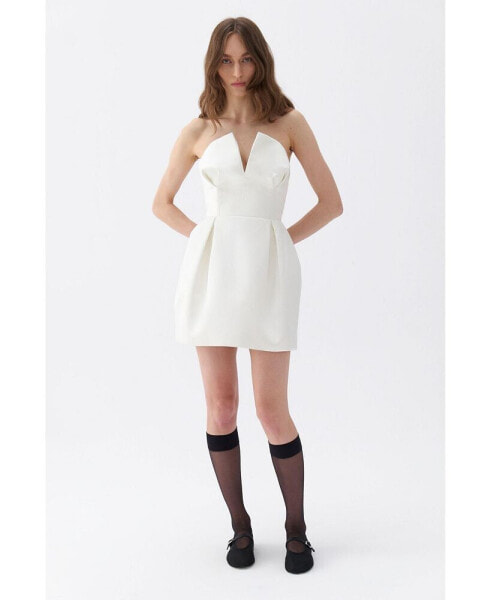 Women's Strapless Mini Dress