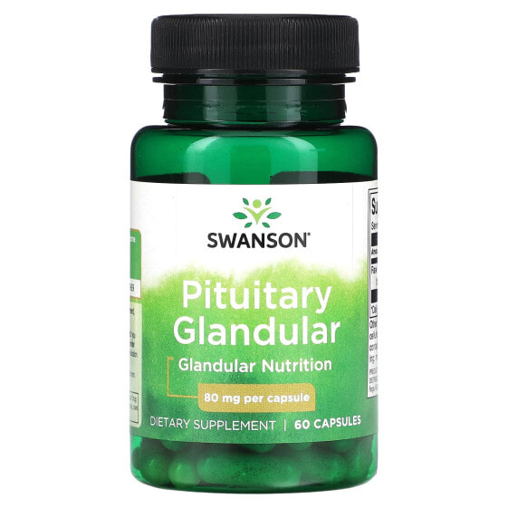 Комплекс препаратов для здоровья и иммунитета Swanson Pituitary Glandular, 80 мг, 60 капсул