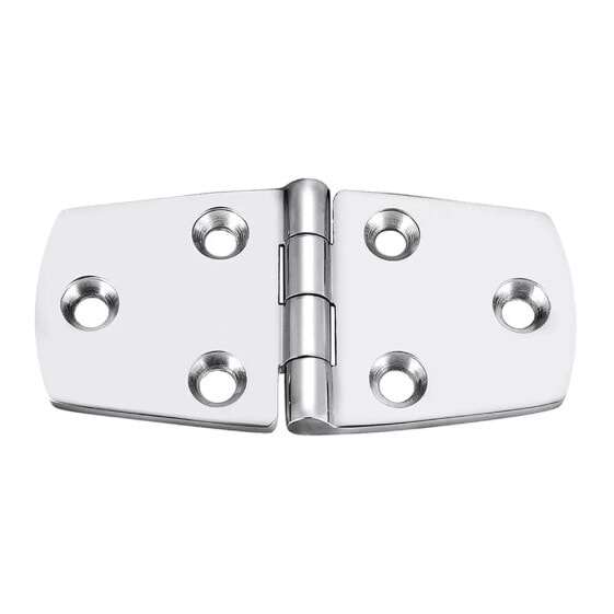 MARINE TOWN 76.5x37.5x3.5 mm Stainless Steel Hexagonal Hinge