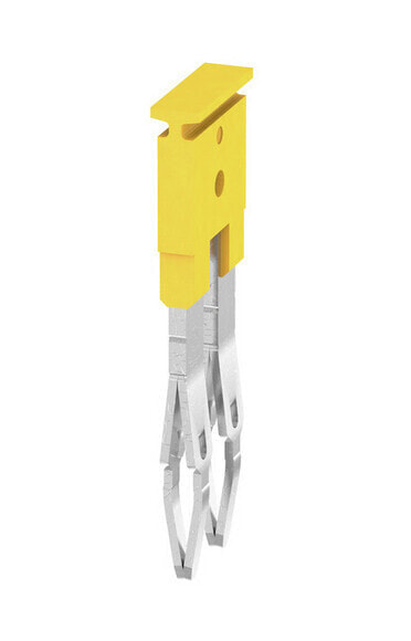 Weidmüller ZQV 2.5/2 - Cross-connector - 60 pc(s) - Wemid - Yellow - -60 - 130 °C - V0