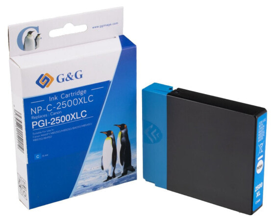 G&G | Ninestar G&G 1C2500C - Pigment-based ink - 20.4 ml - 2000 pages - 1 pc(s) - Single pack