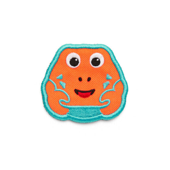 Affenzahn AFZ-BDG-001-038 - Backpack patch - Polyester - Orange - 1 pc(s) - 78 mm - 76 mm