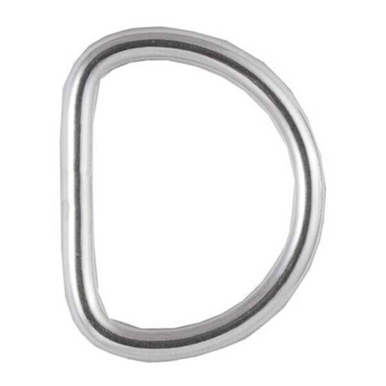 DIVE RITE Steel Inox 2.5 cm D-Ring 10 Units