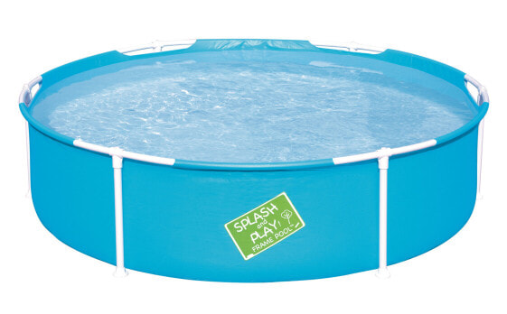 Надувной бассейн Lay-Z-Spa Bestway Steel Pro My First Frame Pool 1.52м x 38см - 580 л - синий 4.47 кг