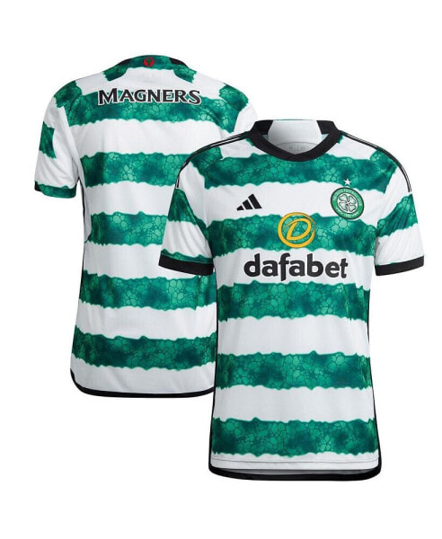 Men's White Celtic 2023/24 Home Replica Jersey