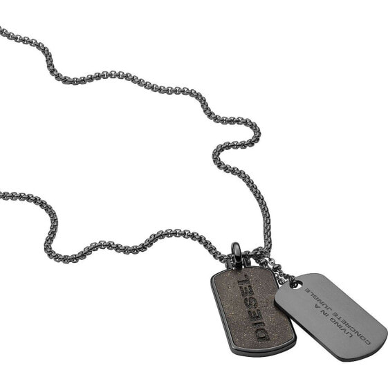 Мужские цепочки Diesel DOUBLE DOGTAGS