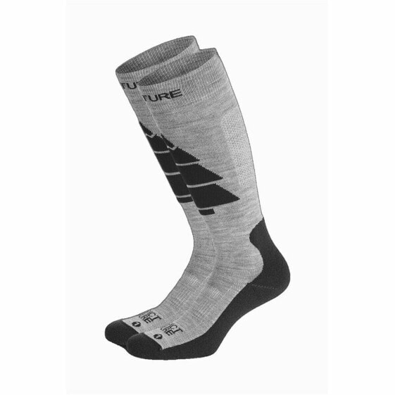 Спортивные носки Picture Wooling Ski черно-серо-темно-серые