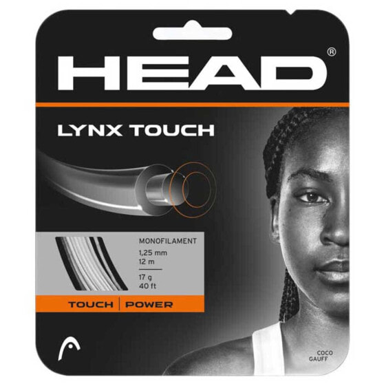 Струны для тенниса HEAD RACKET Lynx Touch 12 м 1.25 мм/17 G, 1.30 мм/16 G