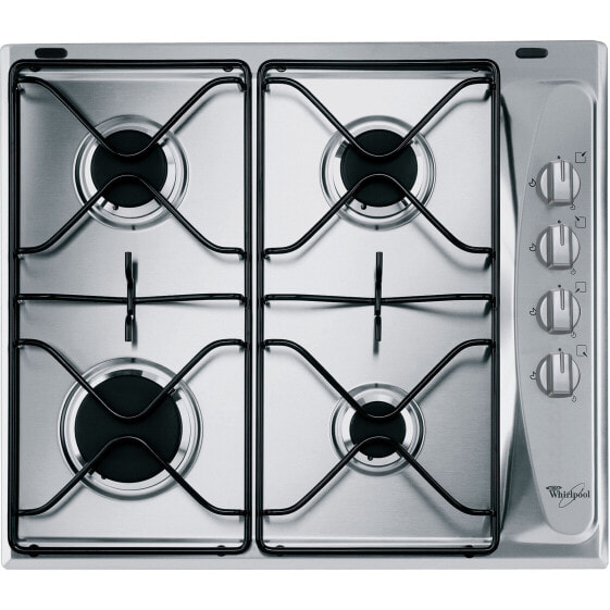 Whirlpool AKM 268/IX - Stainless steel - Built-in - Gas - 4 zone(s) - 4 zone(s) - Large
