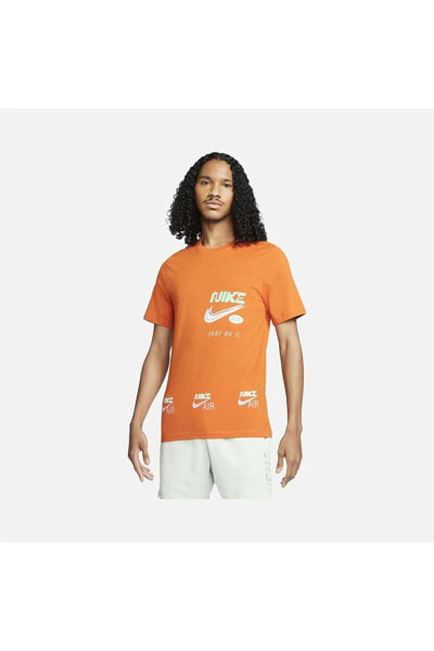 Футболка Nike Sportswear Multibrand Swoosh Short-Sleeve Erkek Tişört DD1372-893