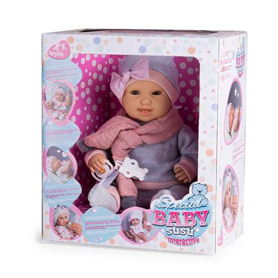 Интерактивная кукла Berjuan Baby Susu 38 см