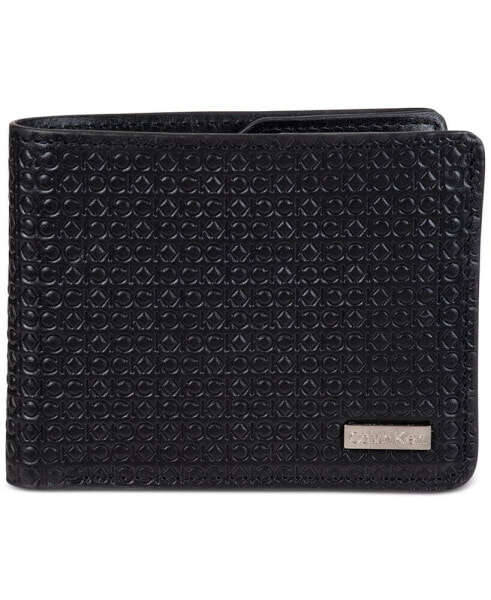 Men's Micro CK Traveler Wallet