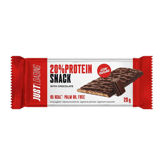 JUST LOADING 20% Protein 20 gr Protein Bar Cereals&Chocolate 1 Unit
