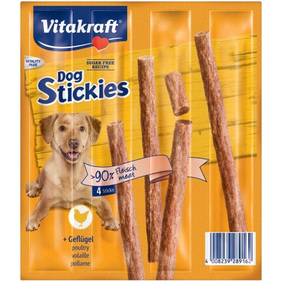 VITAKRAFT Dog Stickies 44gr poultry meat snack 14 units